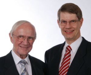 Guenther Laschet (1924-2014) with his son (right)